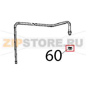 Dado M14, H=8, CH=22, inox Unox XBC 615EG Dado M14, H=8, CH=22, inox Unox XBC 615EGЗапчасть на деталировке под номером: 60