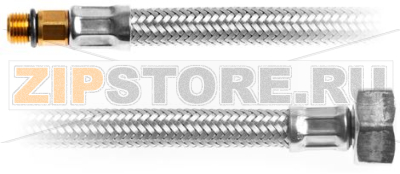 FLEX-HOSE ST./STEEL ø 1/2F-M10x1 400 mm 