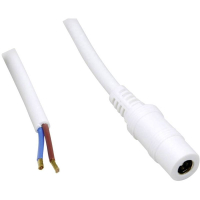 Гнездо низковольтное 2.5 мм, 5.5 мм, 0.3 м, 1 шт TRU Components TC-2511325