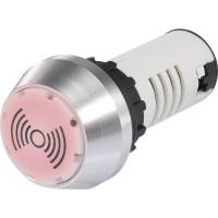 Зуммер миниатюрный 75 дБ, 12 В/AC/DC, встроенный, 1 шт TRU Components AD16-22ESSM/R-G/12V