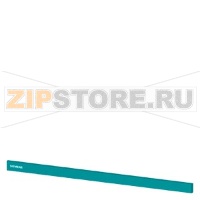 SIVACON, trim strip, W: 1200 mm, above the door with Siemens logo, Petrol Siemens 8MF1020-2CD10