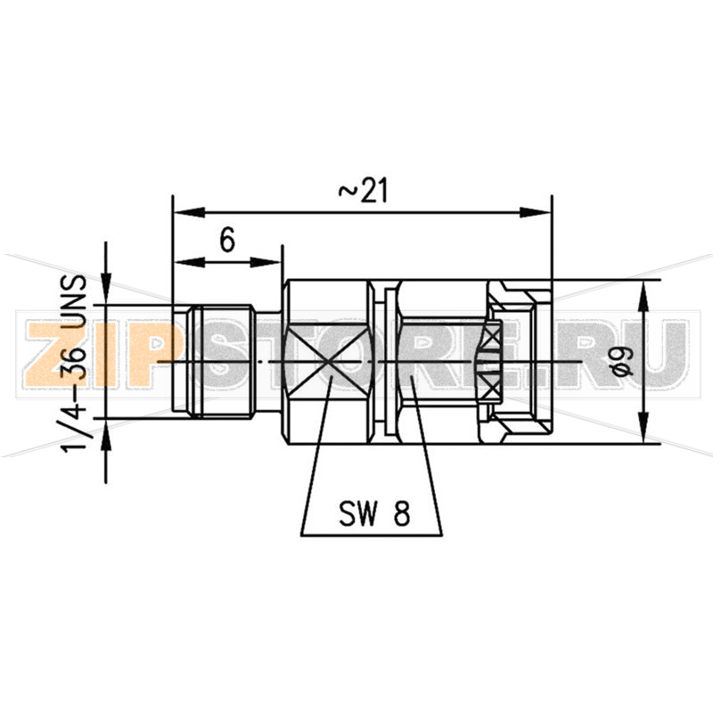 Разъем коаксиальный, гнездо SMA, обратный штекер SMA, 1 шт Telegärtner J01155R0095 