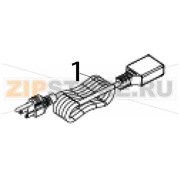 Power cord / CN TSC MX240P Power cord / CN TSC MX240PЗапчасть на деталировке под номером: 1