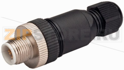 Разъем штепсельный SWD IP67 с 5-полюсным штекером SWD Eaton SWD4-SM5-67 
