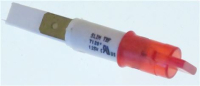 SPIA LUM. ROSSO 115V UL xOSCAR
