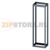 SIVACON, Supporting structure, for standard Empty enclosure, H: 2000 mm, W: 600 mm, T: 400 mm, RAL 7035 Siemens 8MF1064-2GS40