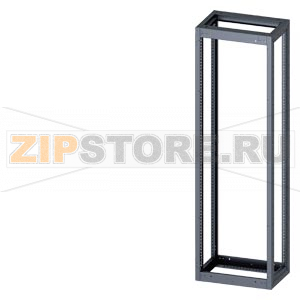 SIVACON, Supporting structure, for standard Empty enclosure, H: 2000 mm, W: 600 mm, T: 400 mm, RAL 7035 Siemens 8MF1064-2GS40 