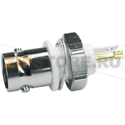 Разъем BNC, 50 Ом, 1 шт Telegärtner J01001A0043 