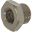 НИКЕЛИРОВАННАЯ КРЕПЕЖН.ДЕТАЛЬ Ø 1/4"M-1/8"F - НИКЕЛИРОВАННАЯ КРЕПЕЖН.ДЕТАЛЬ Ø 1/4"M-1/8"F