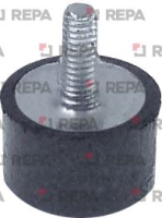 FOOT ø 15x6 mm M4