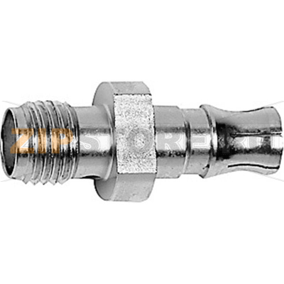 Разъем коаксиальный, гнездо QLS, гнездо SMA, 1 шт Telegärtner J01423A0001 