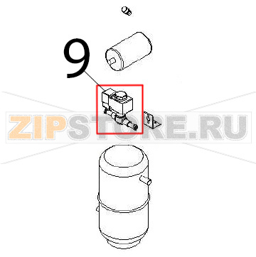 Three-pole connector Angelo Po IA101L Three-pole connector Angelo Po IA101LЗапчасть на деталировке под номером: 9