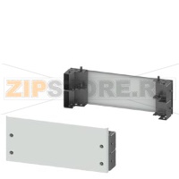 SIVACON, Base, for cabinets with front door H: 200 mm, W: 600 mm, RAL 7035, 4 feet and 2 masking frames Siemens 8MF1260-2CS