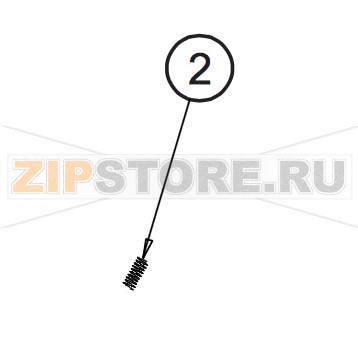 Пружины сжатия Datamax W-8306 Пружины сжатия Datamax W-8306Запчасть на сборочном чертеже под номером: 2Количество запчастей в комплекте: 10Название запчасти Datamax на английском языке: (10PK) Spring, Compression  