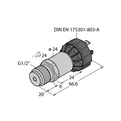 Датчик давления Turck PT400R-2043-IX-DA91 