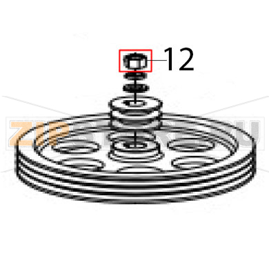 Hex nut Hurakan HKN-20SN Hex nut Hurakan HKN-20SNЗапчасть на деталировке под номером: 12