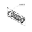 Cable holder Comenda AC2