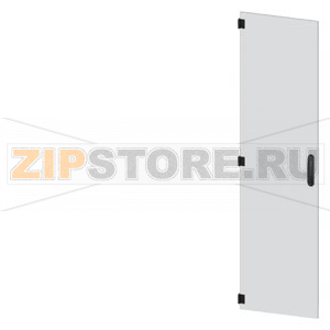SIVACON, door, left, IP55, H: 1800 mm, W: 450 mm, RAL 7035, Protection class 1 Siemens 8MF1870-2UT15-0BA2 