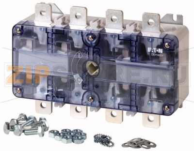 Разъединитель силовой, DMV, 630 A, 3 полюса + нейтраль Eaton DMV-630N/1 