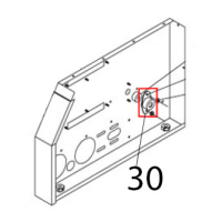 Back axle sleeve permanet seat Airhot CT-300