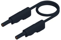 Провод тестовый 1 м, черный Hirschmann MLB 100/1 V BLACK