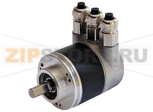 Однооборотный абсолютный шифратор Singleturn absolute encoder CVS58 Pepperl+Fuchs General specificationsDetection typephotoelectric samplingDevice typeSingleturn absolute encoderFunctional safety related parametersMTTFd80 aMission Time (TM)20 aL10h1.9 E+11 at 6000&nbsprpm and 20/40&nbspN axial/radial shaft loadDiagnostic Coverage (DC)0 %Electrical specificationsOperating voltage10 ... 30 V DCNo-load supply currentmax. 350 mATime delay before availability< 250 msLinearity&plusmn 2 LSB at 16 Bit, &plusmn 1 LSB at 13 Bit, &plusmn 0,5 LSB at 12 BitOutput codebinary codeCode course (counting direction)cw ascending (clockwise rotation, code course ascending)cw descending (clockwise rotation, code course descending)InterfaceInterface typeCANopenResolutionSingle turnup to 16 BitOverall resolutionup to 16 BitTransfer ratemax. 1 MBit/sStandard conformitycommunication profile: DS 301 Device profiles: DS 406 and DS 417 , programmable according to class 2ConnectionTerminal compartmentin removable housing coverStandard conformityDegree of protectionDIN&nbspEN&nbsp60529, IP65 IP66 (with shaft seal)Climatic testingDIN&nbspEN&nbsp60068-2-30 , no moisture condensationEmitted interferenceEN 61000-6-4:2007Noise immunityEN&nbsp61000-6-2:2005Shock resistanceDIN&nbspEN&nbsp60068-2-27, 100&nbspg, 6&nbspmsVibration resistanceDIN&nbspEN&nbsp60068-2-6, 20&nbspg, 10&nbsp...&nbsp2000&nbspHzApprovals and certificatesUL approvalcULus Listed, General Purpose, Class 2 Power SourceAmbient conditionsOperating temperature-40 ... 85 °C (-40 ... 185 °F)Storage temperature-40 ... 85 °C (-40 ... 185 °F)Mechanical specificationsMaterialCombination 1housing: powder coated aluminumflange: aluminumshaft: stainless steelCombination 2 (Inox)housing: stainless steelflange: stainless steelshaft: stainless steelMassapprox. 550 g (combination 1) approx. 1100 g (combination 2)Rotational speedmax. 12000 min -1Moment of inertia30  gcm2Starting torque&le 3 Ncm (version without shaft seal)Shaft loadAxial40 NRadial110 N