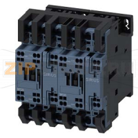 РЕВЕРСИВНАЯ СБОРКА, AC3, 15КВТ/400V AC 24V, 50/60 ГЦ, 3-ПОЛ., ТИПОРАЗМЕР S0, ПРУЖИННЫЕ КЛЕММЫ,  ЭЛ. И МЕХ. ВЗАИМНАЯ БЛОКИРОВКА ВСТРОЕННЫЕ БЛОК-КОНТАКТЫ 2 X 1НО Siemens 3RA2327-8XB30-2AC2