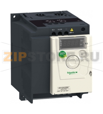 Преобразователь частоты 1.5 кВт, 240 В, 1 фаза, 7 шт Schneider Electric ATV12HU15M2TQ 