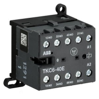 Миниконтактор TКC6-40E, 3 А, 400 В, AC3, катушка: 17-32 В/DC ABB GJH1213061R5401