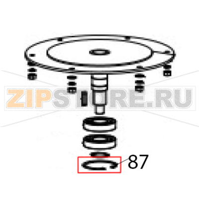 Circlip for hole Hurakan HKN-20SN2V Circlip for hole Hurakan HKN-20SN2VЗапчасть на деталировке под номером: 87