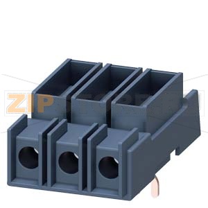 КЛЕММНЫЙ БЛОК (ТИП Е) В СООТВ. С UL508 ДЛЯ АВТ. ВЫКЛЮЧАТЕЛЯ ТИПОРАЗМЕРОВ S00/S0 Siemens 3RV2928-1H 