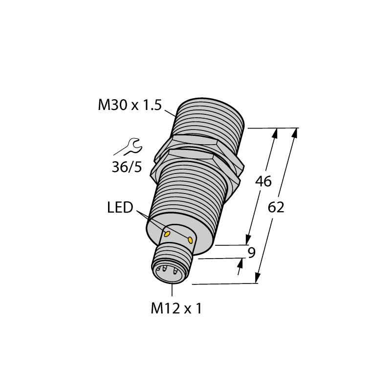 Датчик индуктивный Turck BI20U-M30-IOL6X2-H1141 