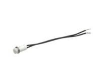 PILOT LT 250V 6LEAD WHITE