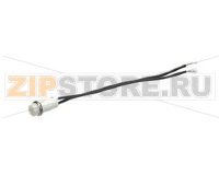 PILOT LT 250V 6LEAD WHITE