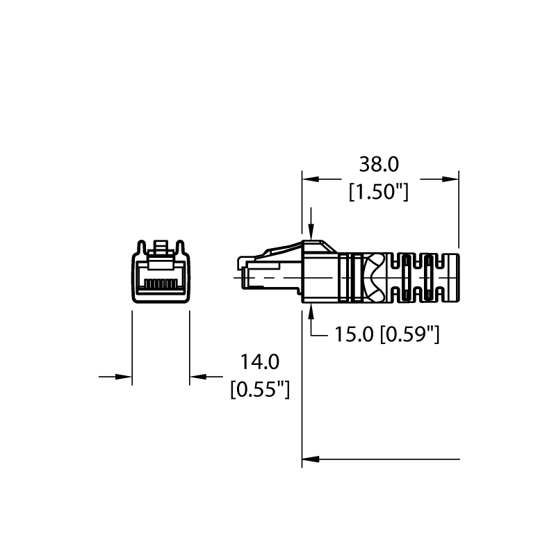 Кабель Ethernet Turck RJ45S RJ45S 841-10M 