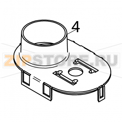 Chimney cover advance Fagor AE-101 Chimney cover advance Fagor AE-101Запчасть на деталировке под номером: 4Название запчасти Fagor на английском языке: Chimney cover advance AE-101.