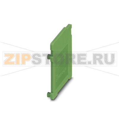 Концевая крыка Phoenix Contact D-FRONT 4-6,35 обязательна к установке в конце клеммного ряда, толщина 1,5 мм, цвет: зеленый.Минимальный заказ: 50 шт.Упаковка: 50 шт.