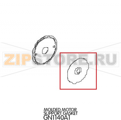 Molded motor support gasket Unox XVC 704 Molded motor support gasket Unox XVC 704Запчасть на деталировке под номером: 33Название запчасти на английском языке: Molded motor support gasket Unox XVC 704