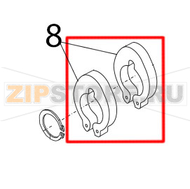 Servo endstop, cam washer Bear Varimixer AR80 VL-1S Servo endstop, cam washer Bear Varimixer AR80 VL-1SЗапчасть на деталировке под номером: 8