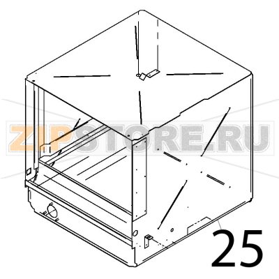 Vasca Teikos TS603 Vasca Teikos TS603Запчасть на деталировке под номером: 25