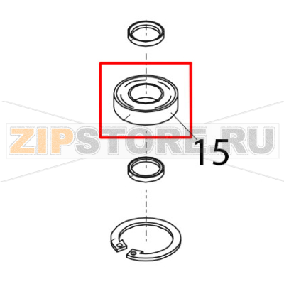 Ball bearing f/33n, 6211 2RS1C Bear Varimixer AR80 VL-1S Ball bearing f/33n, 6211 2RS1C Bear Varimixer AR80 VL-1SЗапчасть на деталировке под номером: 15