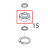 Ball bearing f/33n, 6211 2RS1C Bear Varimixer AR80 VL-1S