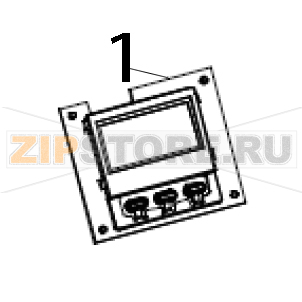 Kit operator control panel Zebra ZXP 8 Kit operator control panel Zebra ZXP 8Запчасть на деталировке под номером: 1