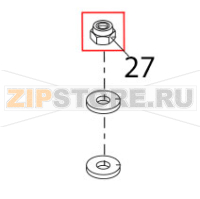 Lock nut M8 Bear Varimixer AR80 VL-1S