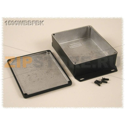 Корпус алюминиевый 120x94x42 мм, черный, 1 шт Hammond 1590WBBSFBK 