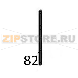 Guida scorrimento in pehd nero Vortmax DDM 660 Guida scorrimento in pehd nero Vortmax DDM 660Запчасть на деталировке под номером: 82