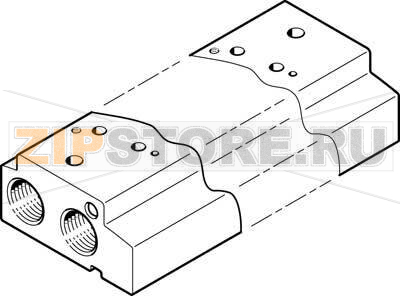 Коллектор Festo VABM-C7-12P-G18-10 