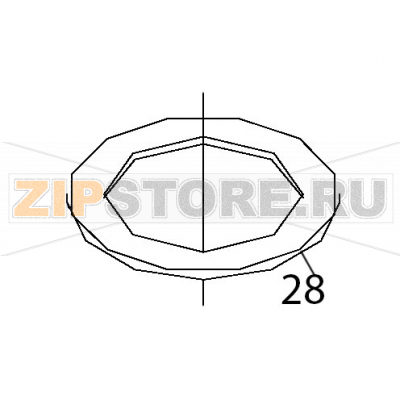 Washer 60x44x2 Fagor AD-90 Washer 60x44x2 Fagor AD-90Запчасть на деталировке под номером: 28Название запчасти Fagor на английском языке: Washer 60x44x2 AD-90.