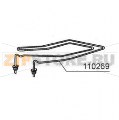 Res.Vas.2000W Comenda LB 200 Res.Vas.2000W Comenda LB 200Запчасть на сборочном чертеже под номером: 110269Название запчасти на итальянском языке: Res.Vas.2000W Comenda LB 200
