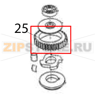 Outer ring Hurakan HKN-IP10F Outer ring Hurakan HKN-IP10FЗапчасть на деталировке под номером: 25